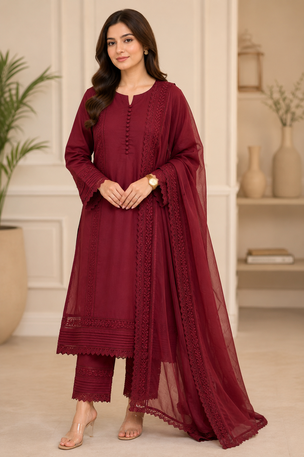 Crimson Rose 3PC