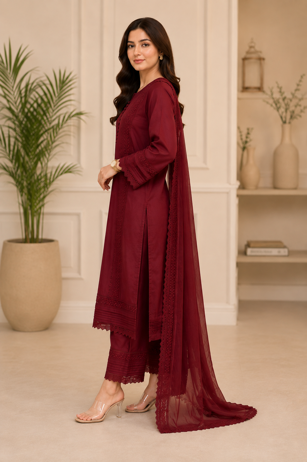 Crimson Rose 3PC
