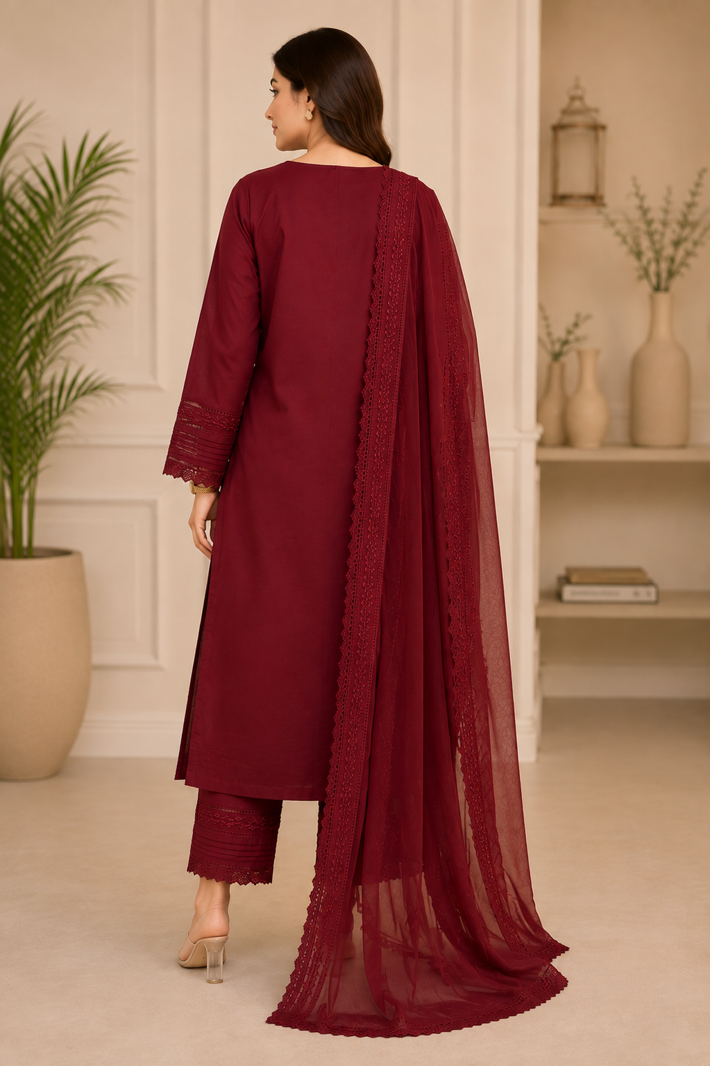 Crimson Rose 3PC